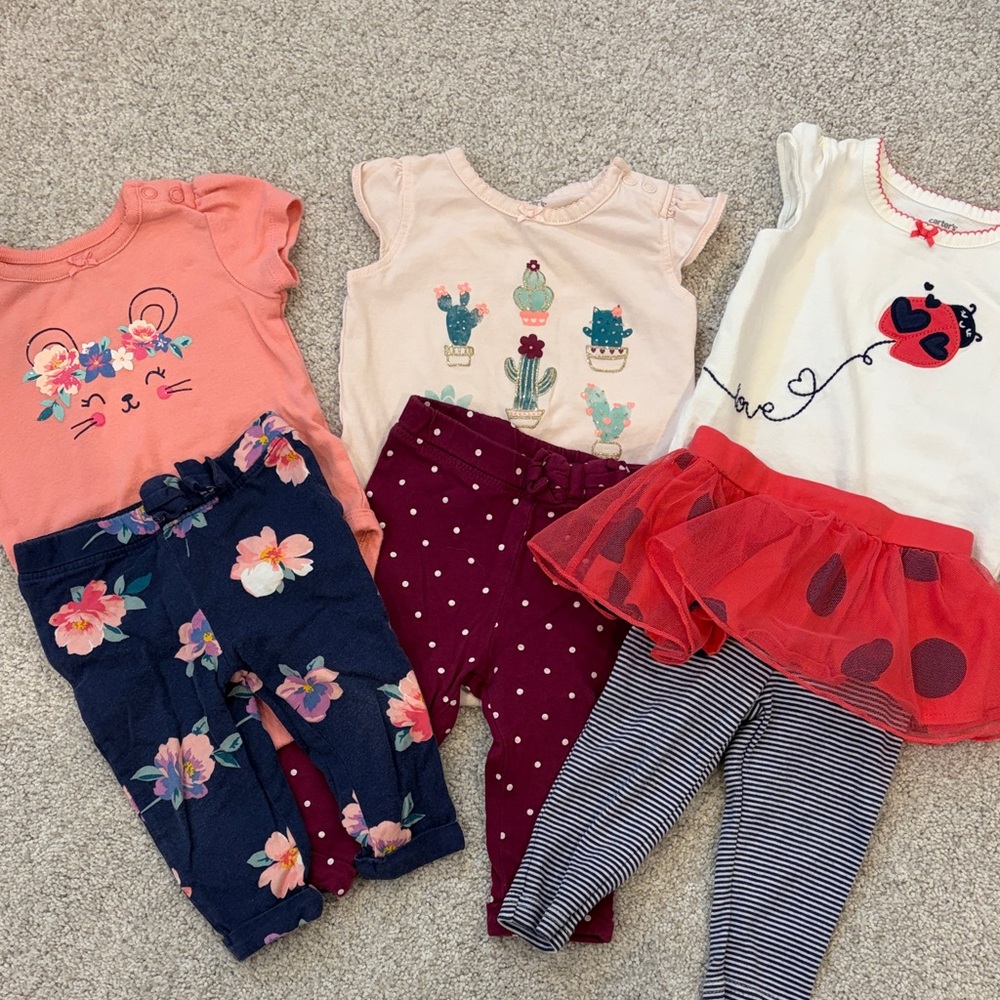 Girls 2-Piece Outfit Bundle - Carter’s